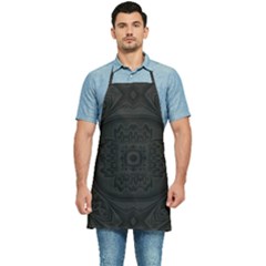 Black And Gray Kitchen Apron