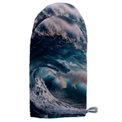 Tsunami Waves Ocean Sea Water Rough Seas Microwave Oven Glove