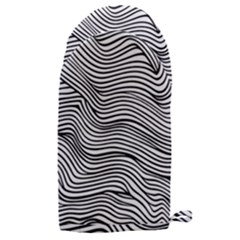 Black And White Cartoon Coloring Microwave Oven Glove