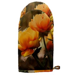 Yellow Butterfly Flower Microwave Oven Glove