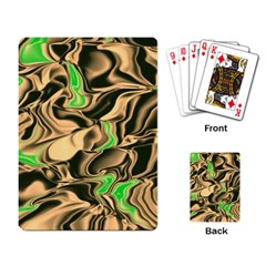 Retro Swirl Playing Cards Single Design