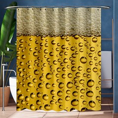 Beer Bubbles Shower Curtain 60  X 72  (medium) 