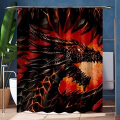 Dragon Shower Curtain 60  X 72  (medium) 