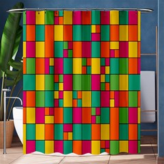 Abstract-background Shower Curtain 60  X 72  (medium) 