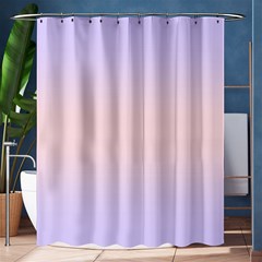 Pale Violet To Pale Pink Bilinear Gradient Shower Curtain 60  X 72  (medium) 