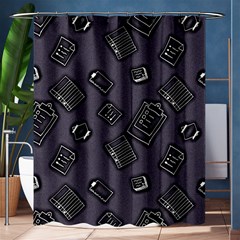 Background Wallpaper Pattern Notes Shower Curtain 60  X 72  (medium) 